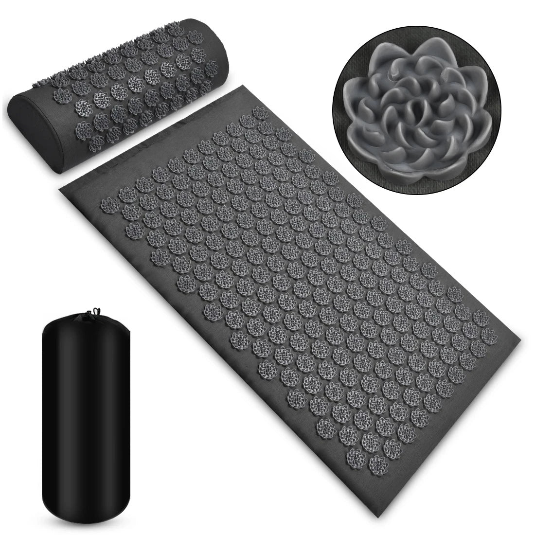 Shiatsu Acupressure Massage Mat for Relaxation and Pain Relief - Smarsty