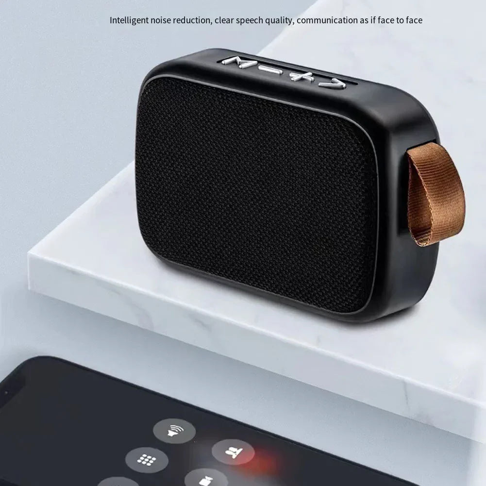 Portable Speakers Outdoor Bluetooth 5.0 Mini Oxford Loudspeaker Wireless Column 3D Stereo Music Player Surround Hifi sound Box - Smarsty