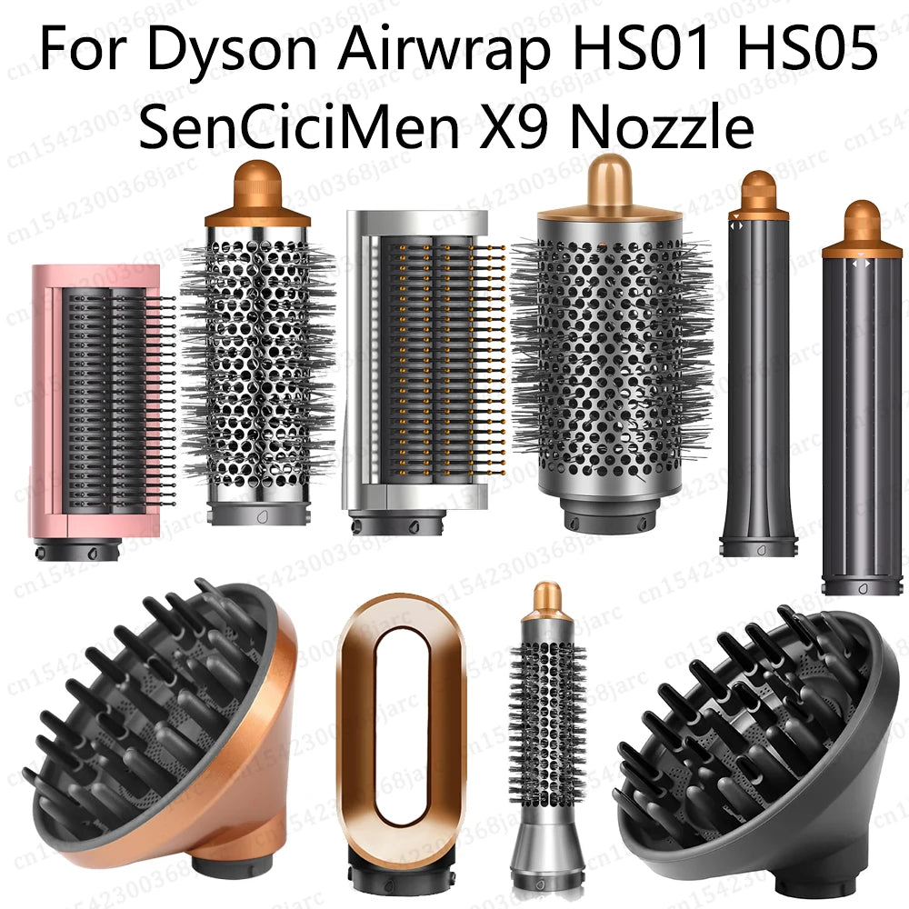 Hair Styler Nozzle for Dyson Airwrap Curler Accessory - Smarsty