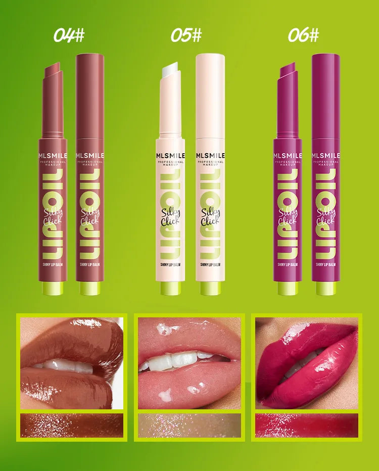 MLSMILE Multi-Color Hydrating Lip Gloss with Mirror - Smarsty