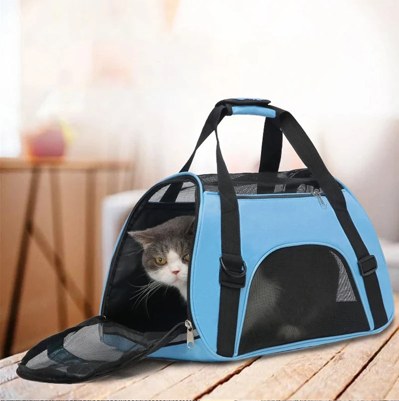 Breathable Portable Dog Carrier Bag for Travel - Smarsty