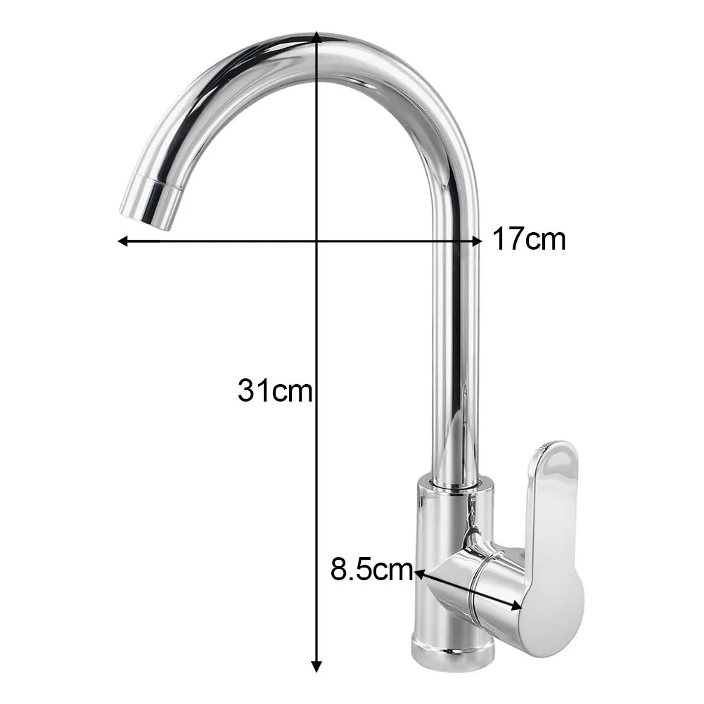 Two Function Pull Out Kitchen Faucet With Hot And Cold Water - Smarsty