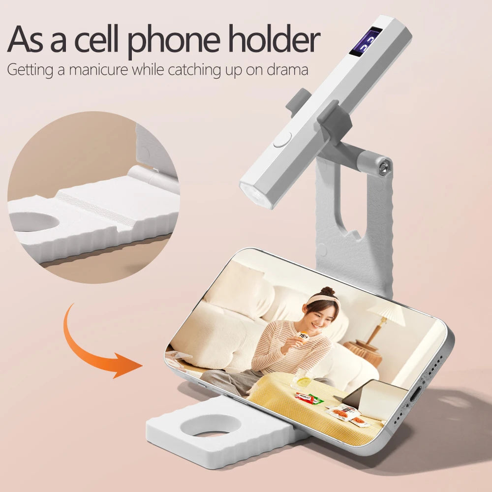 Portable Mini Nail Lamp for Quick Gel Drying - Smarsty