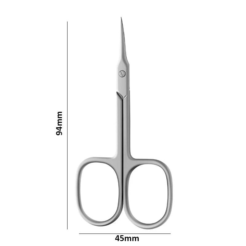 Stainless Steel Cuticle Scissors for Precise Trimming - Smarsty