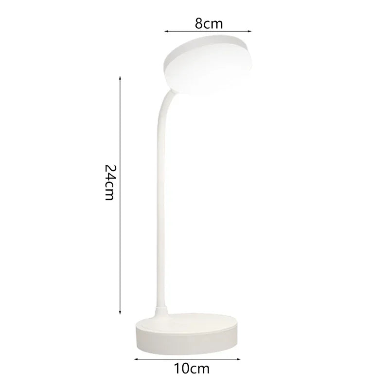 Flexible LED Desk Lamp with 3-Level Dimmer for Eye Care - Smarsty