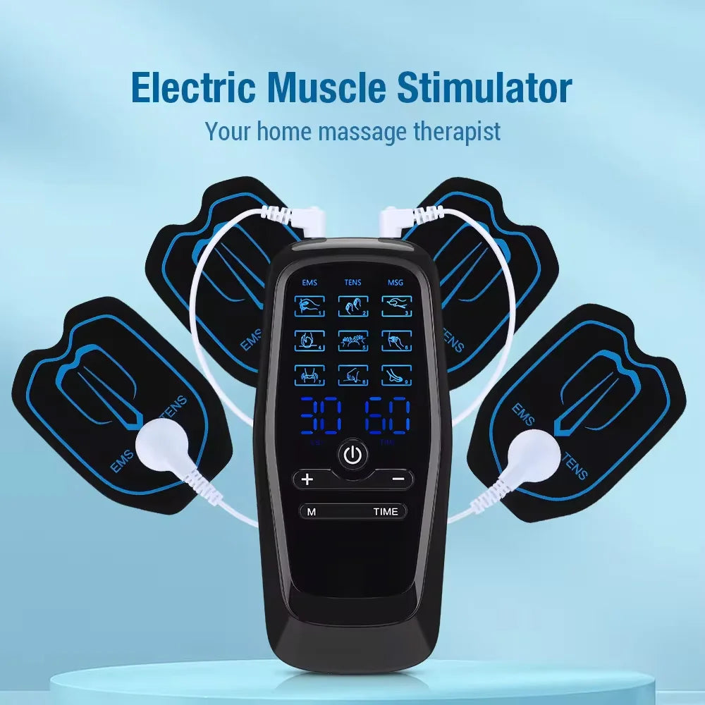 Electric EMS Muscle Stimulator with Built-in Battery - Smarsty