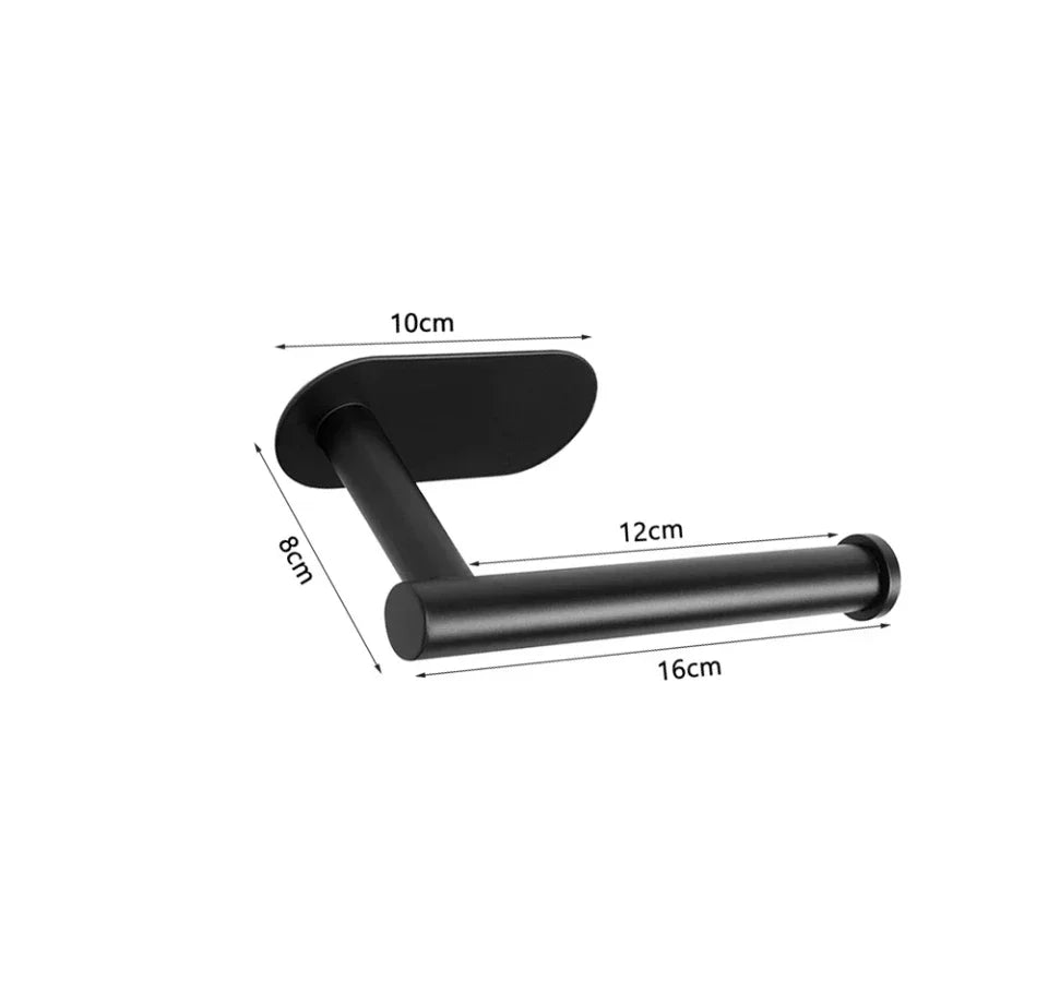 No Drilling Stainless Steel Toilet Paper Holder - Smarsty