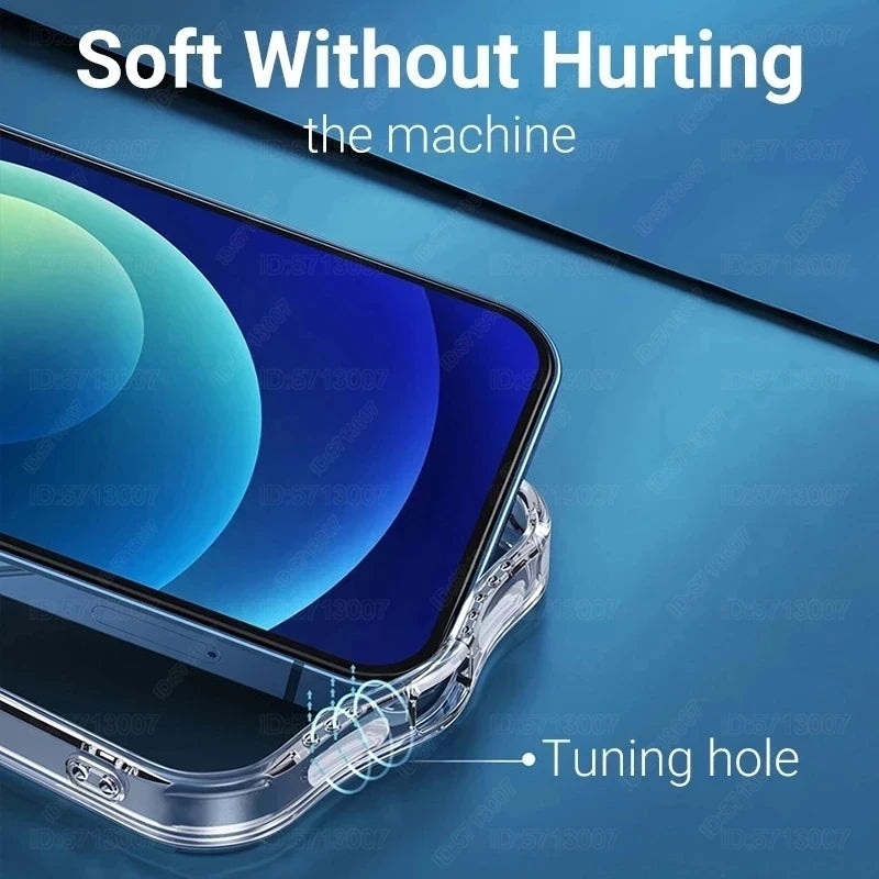 MagSafe Transparent Case For IPhone Wireless Charge - Smarsty