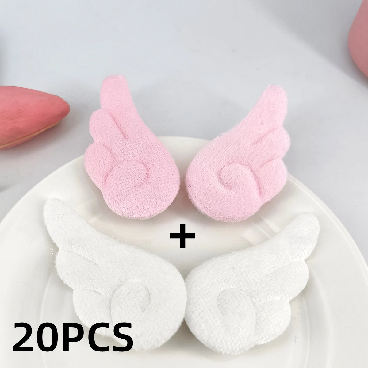Cute Angel Wing Hair Clips for Girls 2Pcs Set - Smarsty