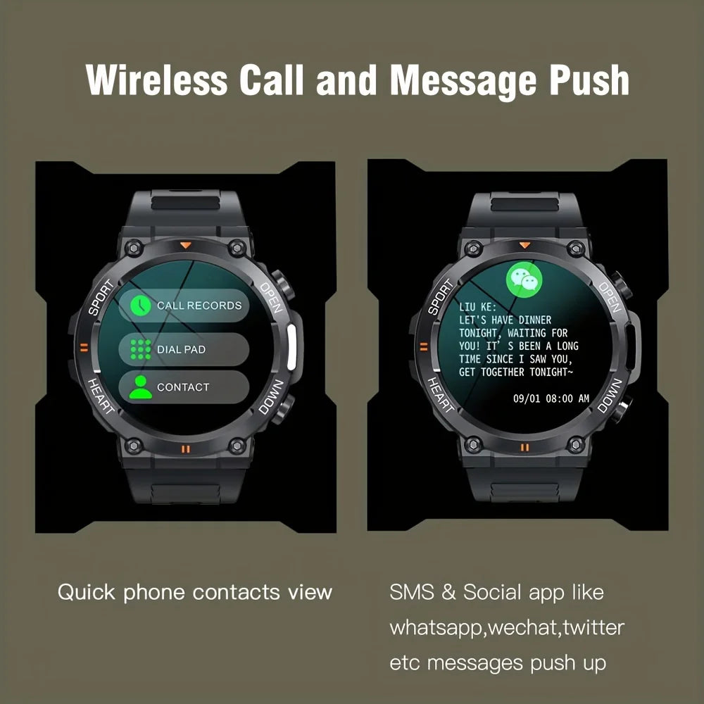 K56Pro Smart Watch for Men with Heart Rate Monitor - Smarsty
