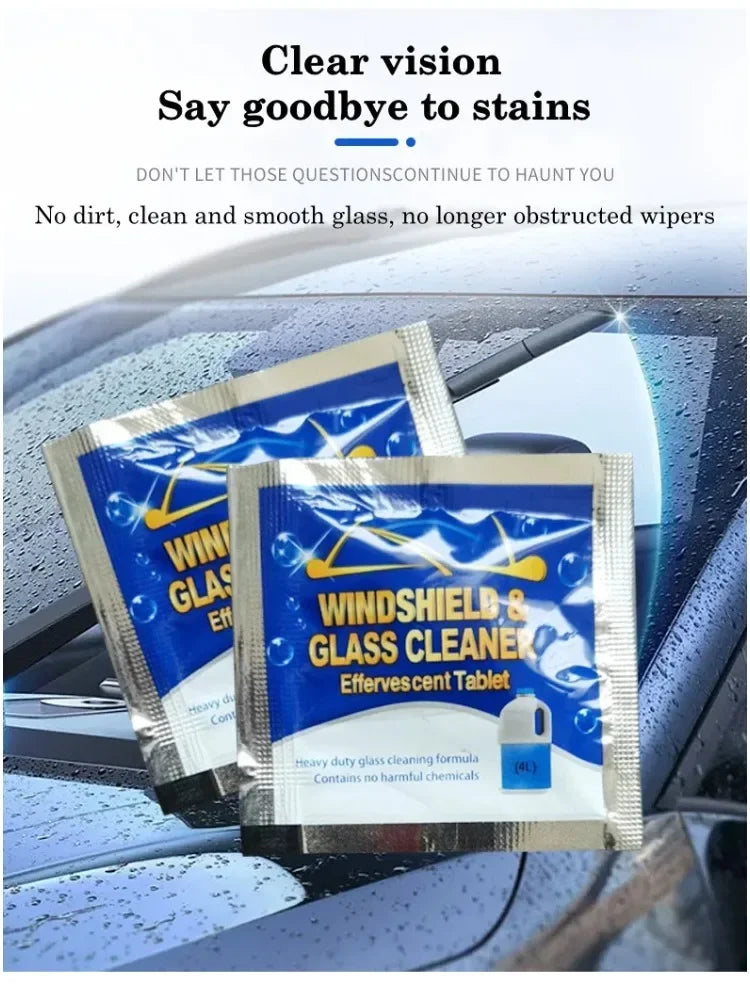 Effervescent Solid Windshield Cleaner Tablet For Glass - Smarsty