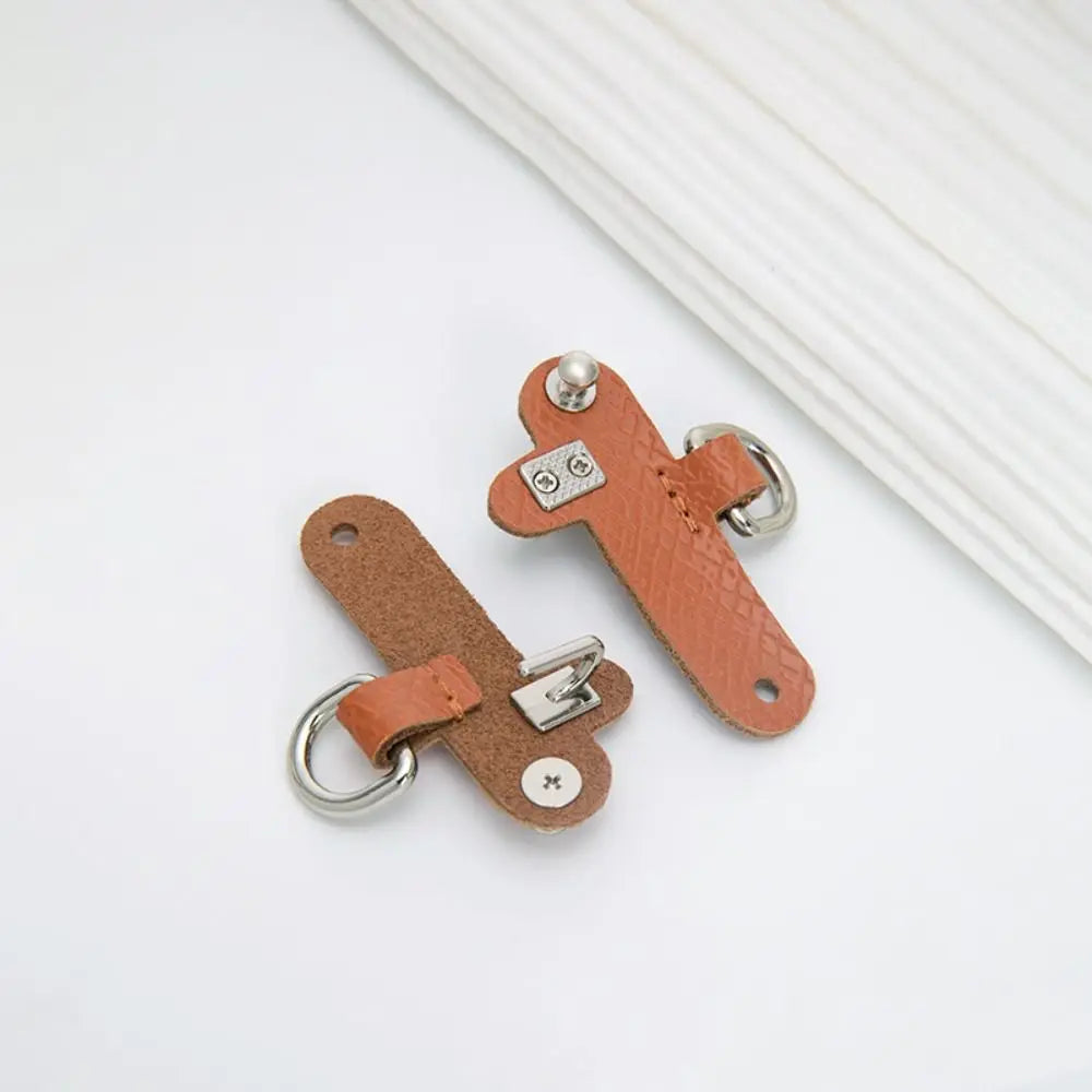 Handbag Transformation Accessories for Longchamp Mini Bag Strap Punch-free Genuine Leather Shoulder Strap Conversion Hang Buckle