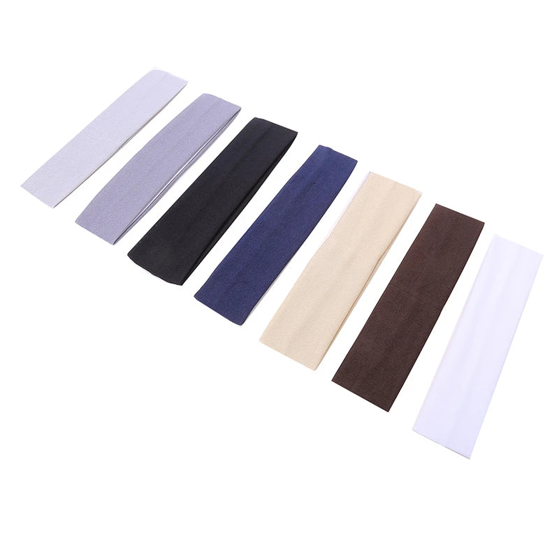 Breathable Yoga Headbands 7 Pack Sweat Absorbent Adjustable - Smarsty