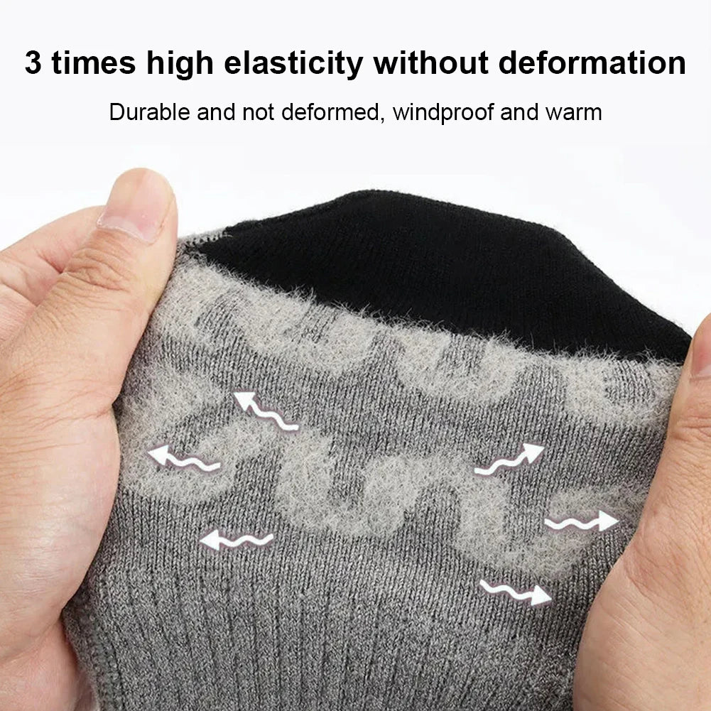 Electric Heating Socks 3 Mode Rechargeable Anti-Cold Thermal Heated Foot Warmer For Outdoor Camping Ski Sport Winter(no battery)