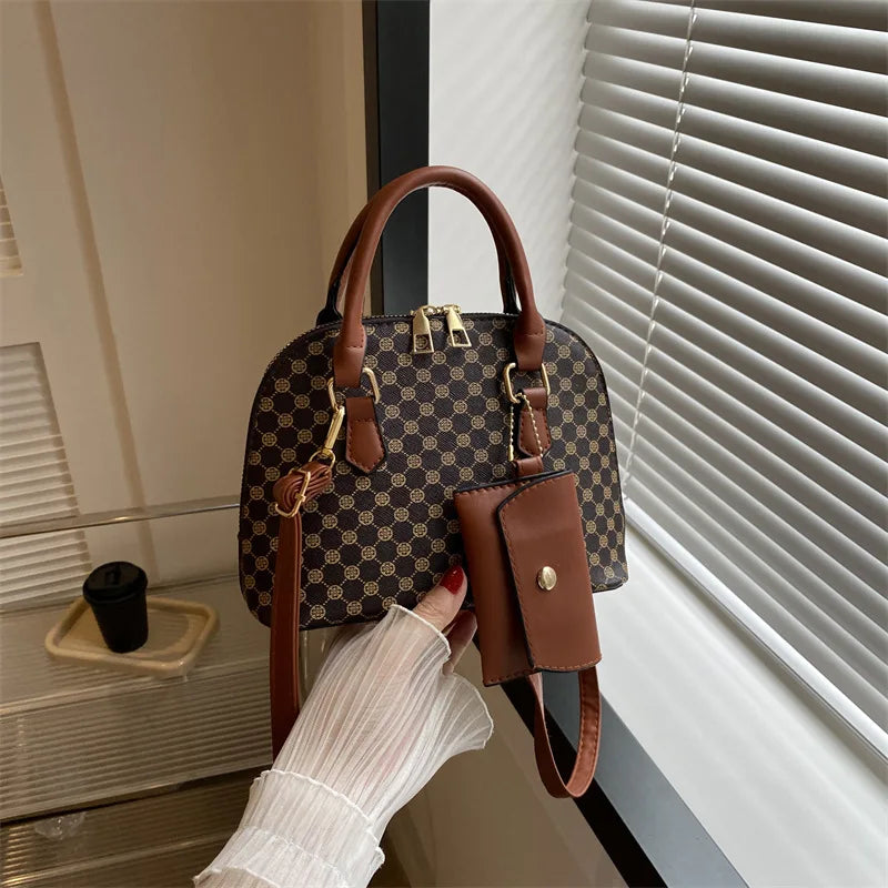 Lux Plaid Crossbody Bag For Women With Compact Mini Purse - Smarsty