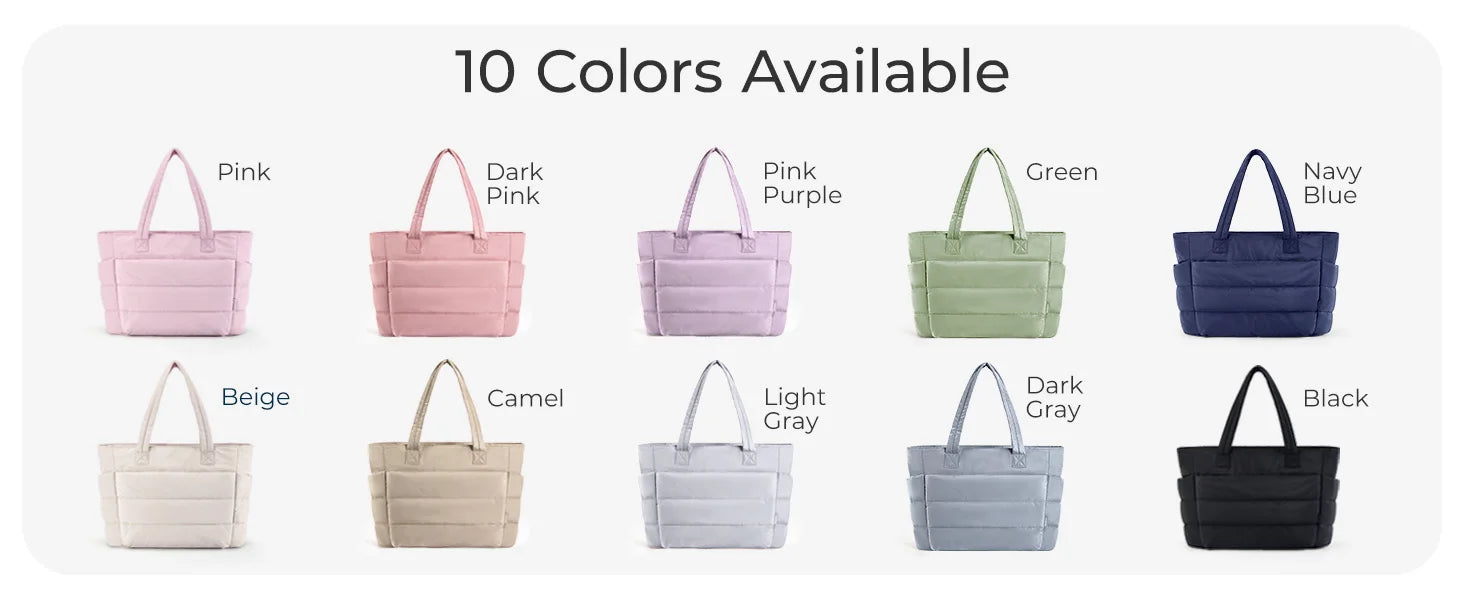 BAGSMART Women Tote Bag Large Capacity Versatile Handbag - Smarsty