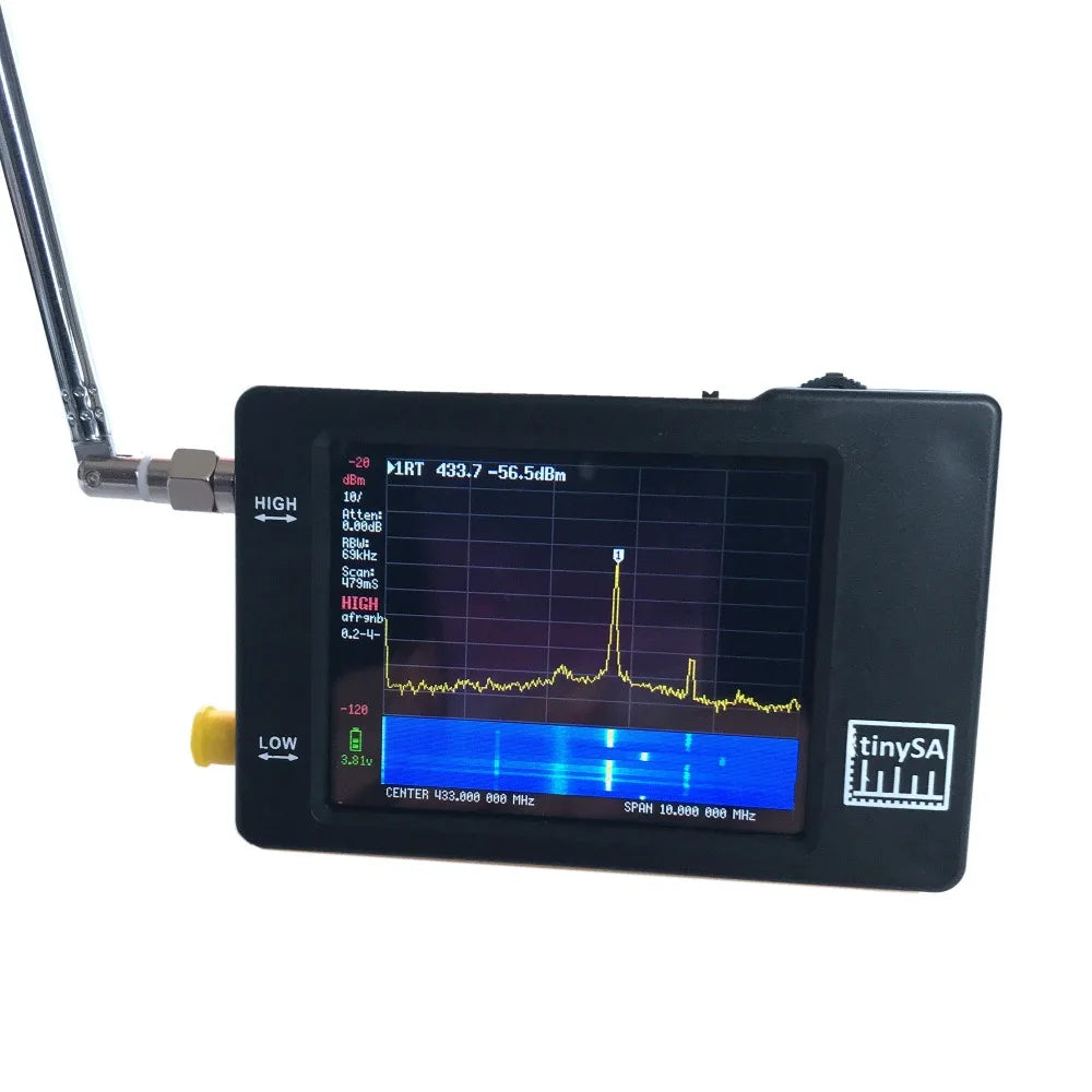 Original Hugen Tiny Spectrum Analyzer 100kHz to 960MHz - Smarsty
