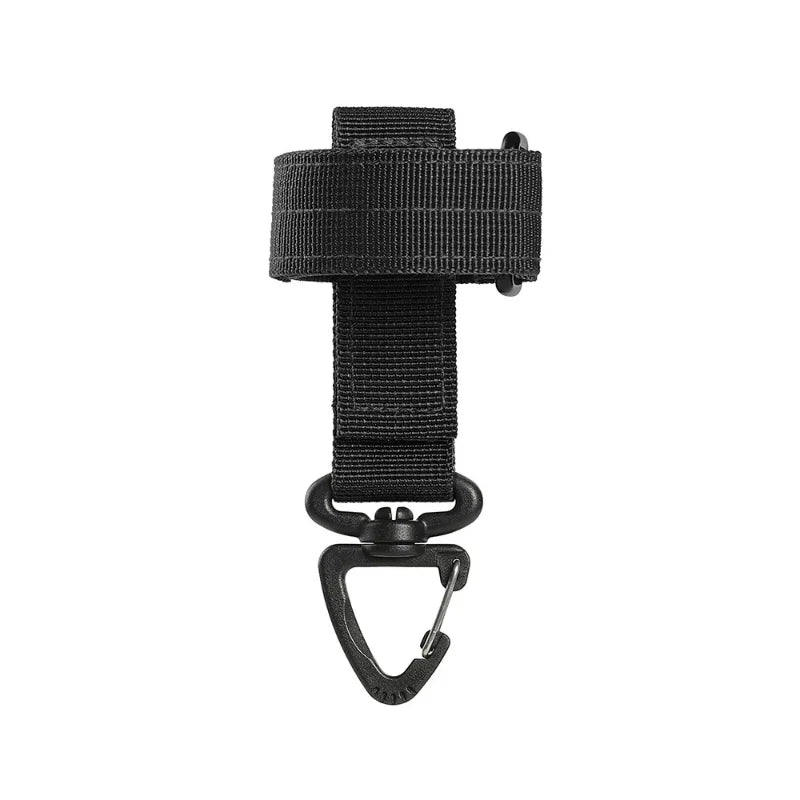 Outdoor Tactical Multi-purpose Nylon Hook Gloves Safety Clip Climbing Rope Camping Hanging Buck for Outdoor Camping