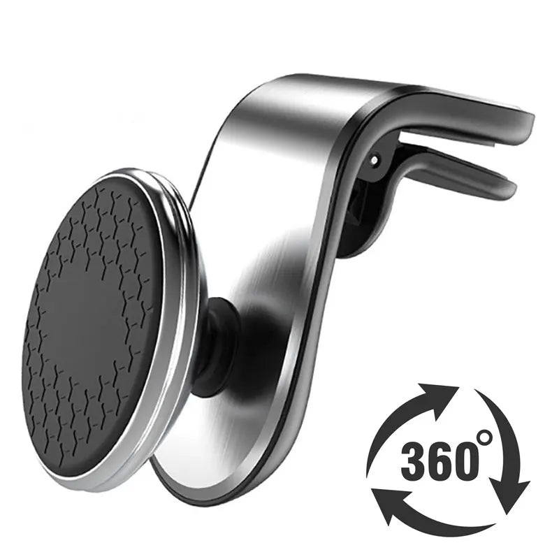 Magnetic Car Phone Holder Air Vent Clip Mount Rotatable - Smarsty