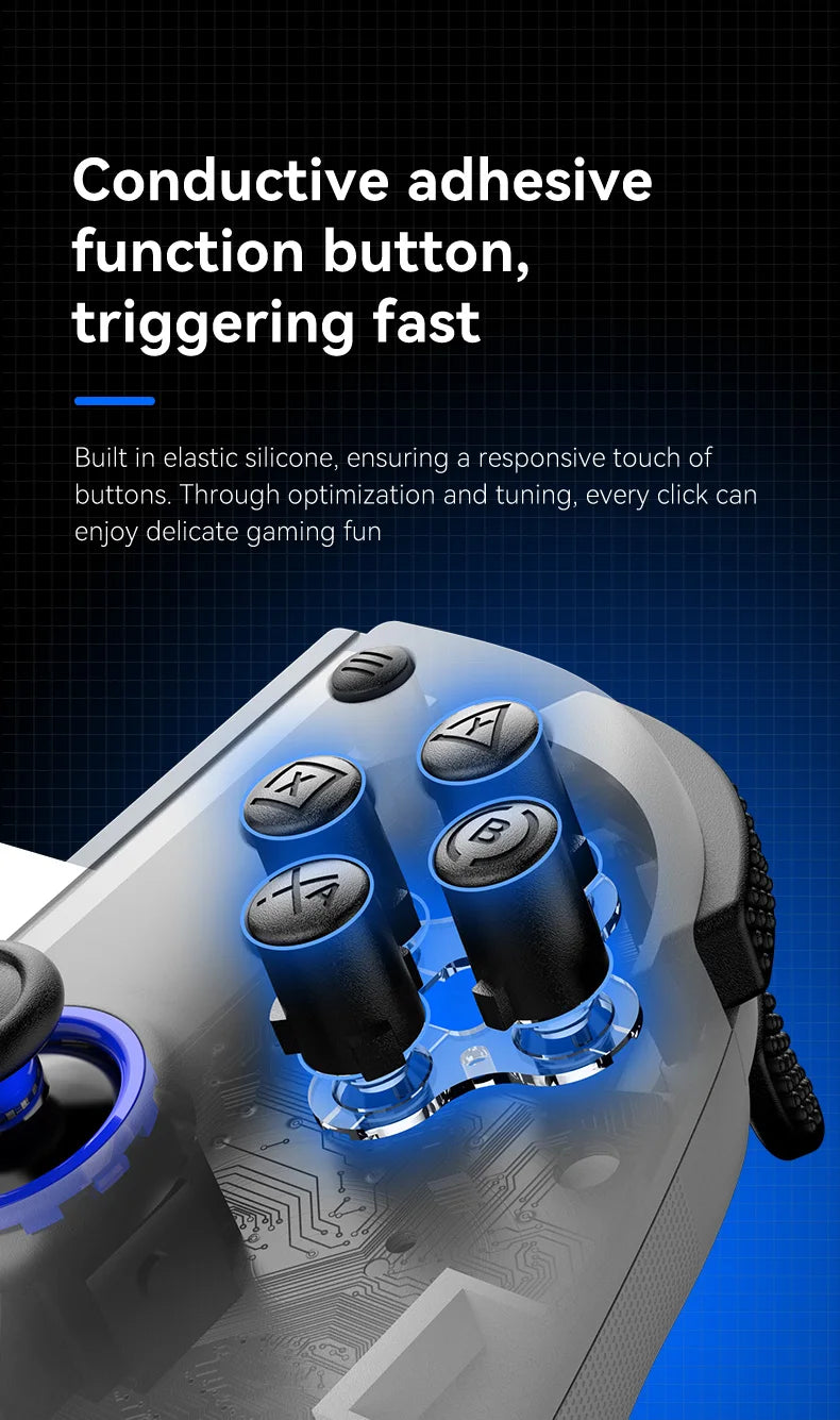 Telescopic Wireless Gamepad Controller for Switch and Mobile Gaming - Smarsty