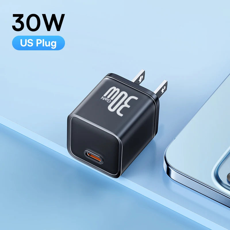 GaN USB C Charger 30W Fast PD PPS CompatibleWith IPhone - Smarsty