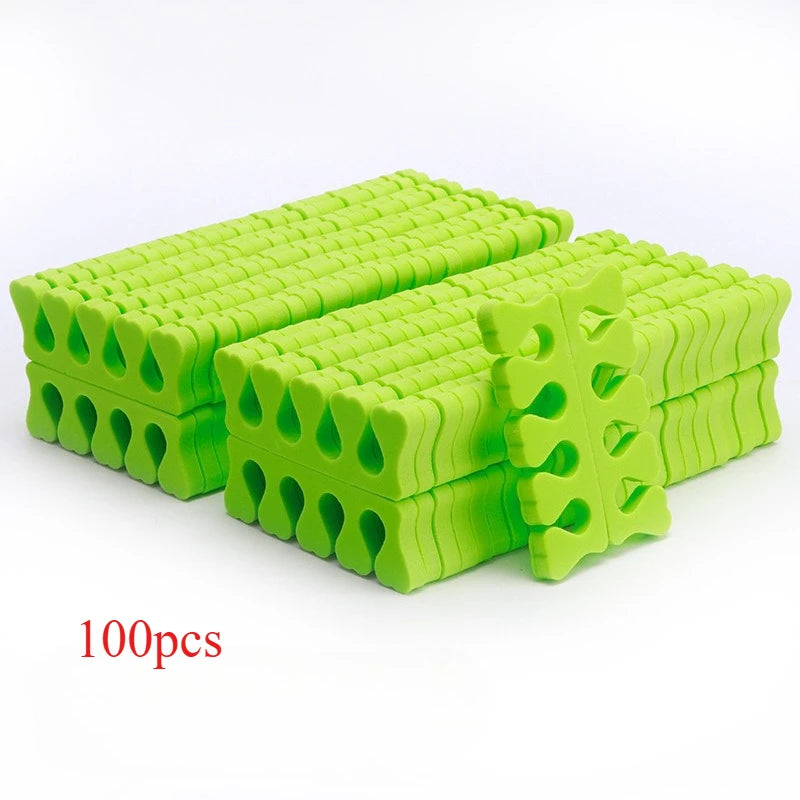 Soft Sponge Nail Art Toe Separators for Perfect Pedicures - Smarsty