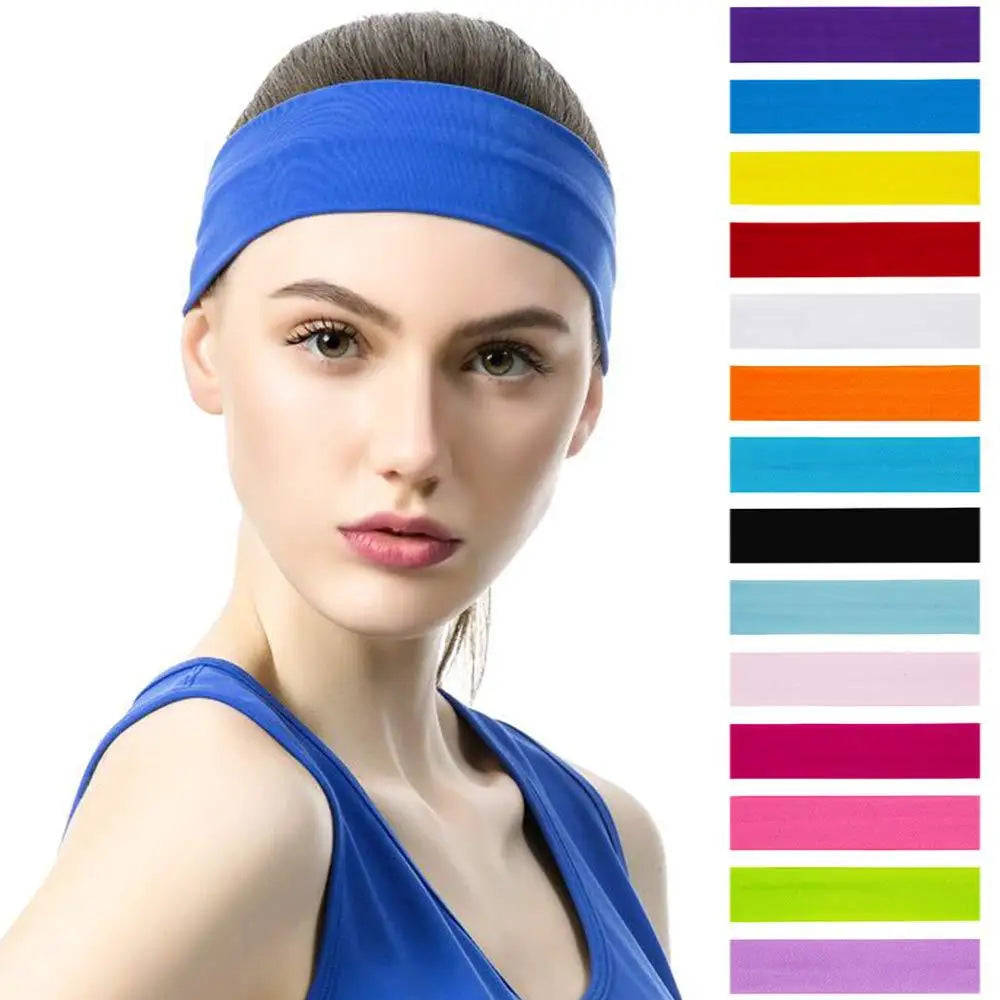 Elastic Hair Bands For Women Non Slip Sports Headbands - Smarsty