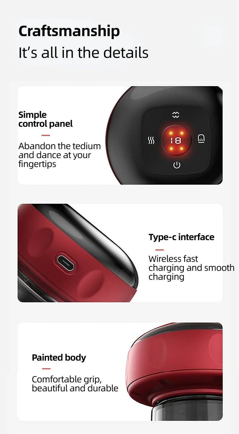Intelligent Electric Cupping Massage Device for Fatigue Relief - Smarsty