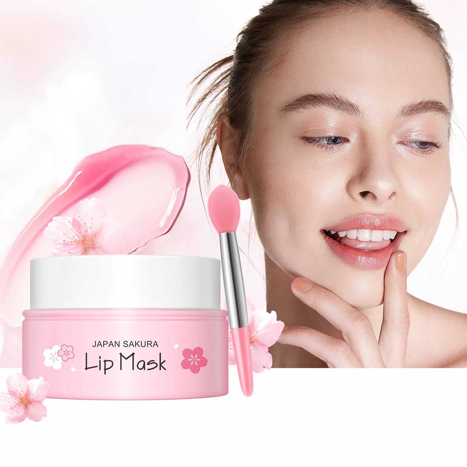 LAIKOU Japan Sakura Skincare Set Moisturizing Anti-Aging Kit Wrinkle Smoothing Radiance Boosting Facial Kit Gift Set - Smarsty