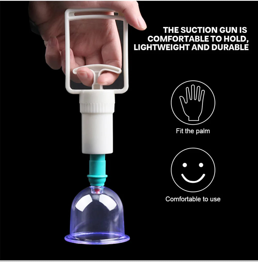 6Pcs Vacuum Cupping Set for Detox and Cellulite Relief - Smarsty