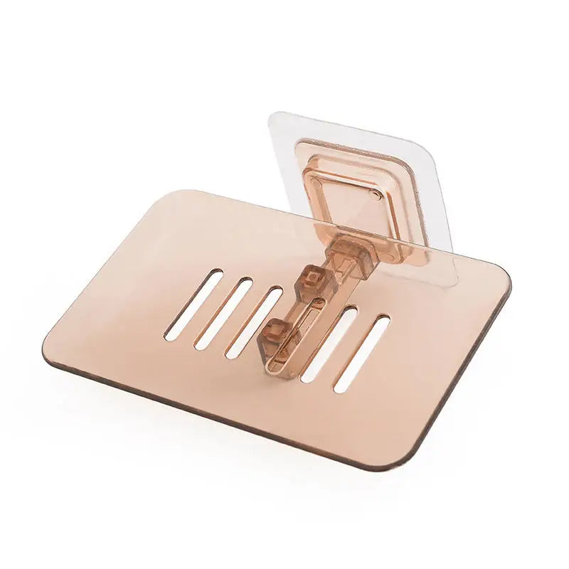 No Drilling Wall Mounted Soap Rack with Double Layer Design - Smarsty