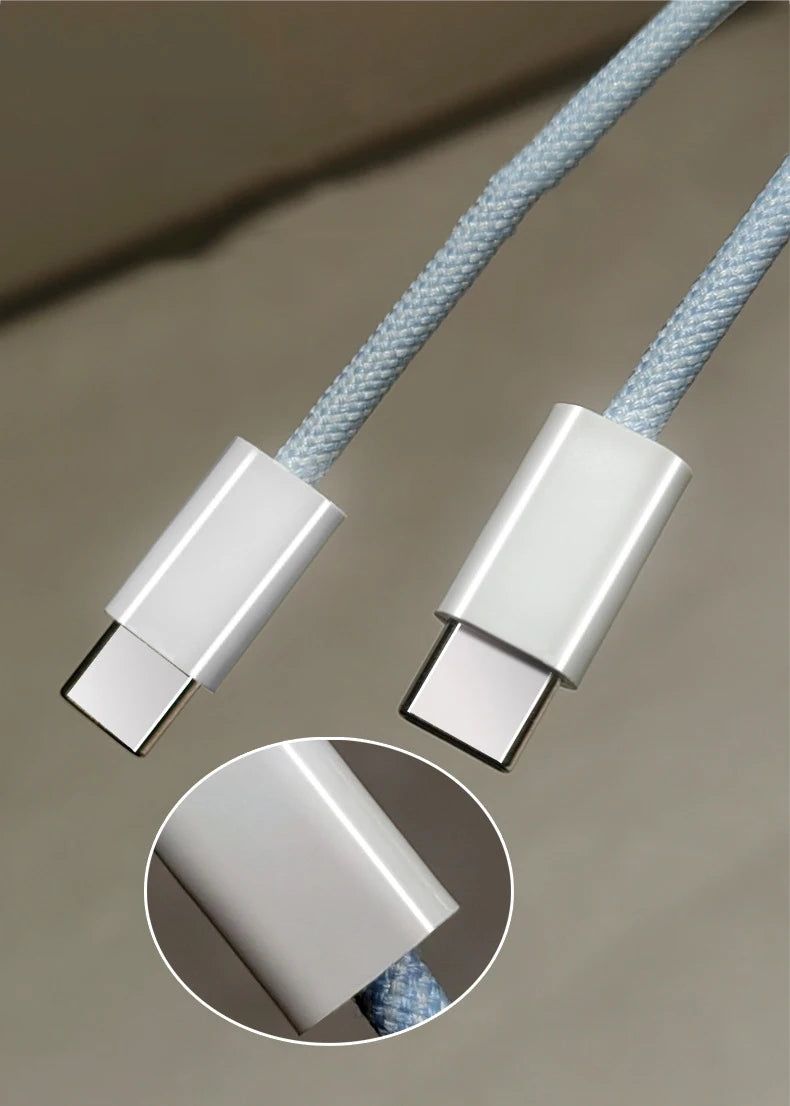 USB-C to Type C Fast Charging Cable for iPhone 15 - Smarsty