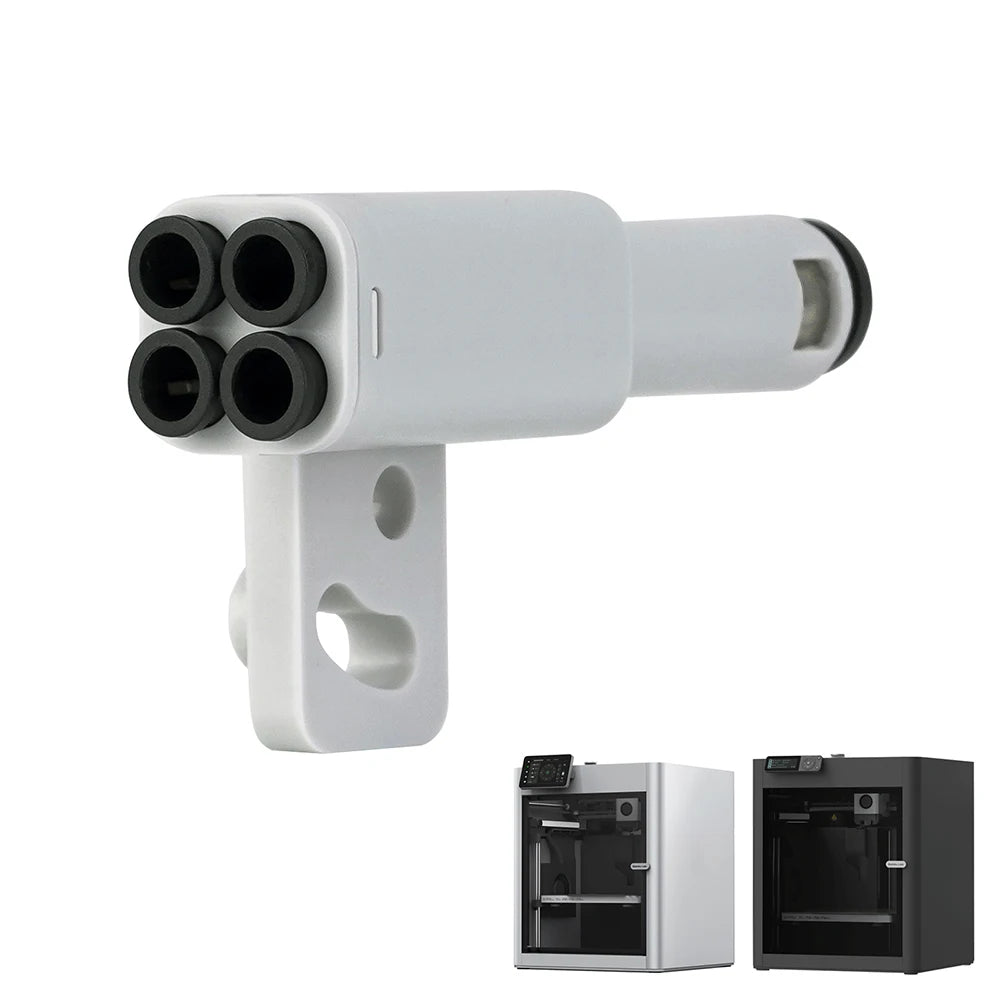 3D Printer Part 4-in-1 PTFE Adapter Material Pipe Expansion Port AMS Connect 4 Feeding Modules For Bambulab X1/P1 X1C P1S P1P - Smarsty