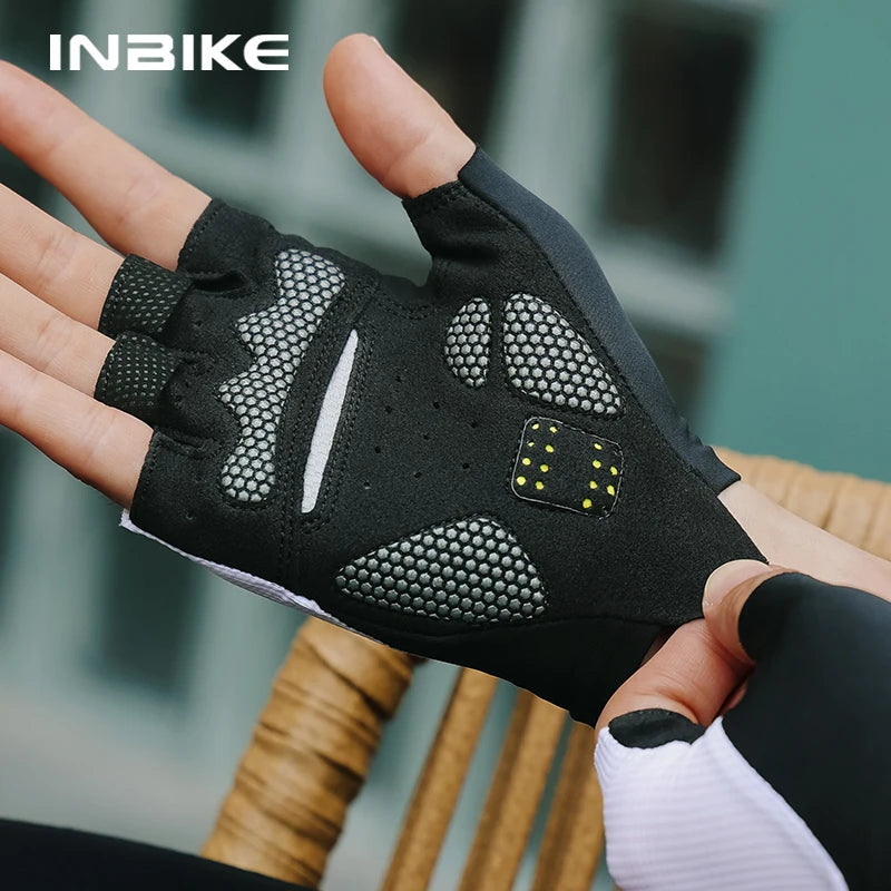 INBIKE Summer Cycling Gloves Shock Absorbing Breathable - Smarsty