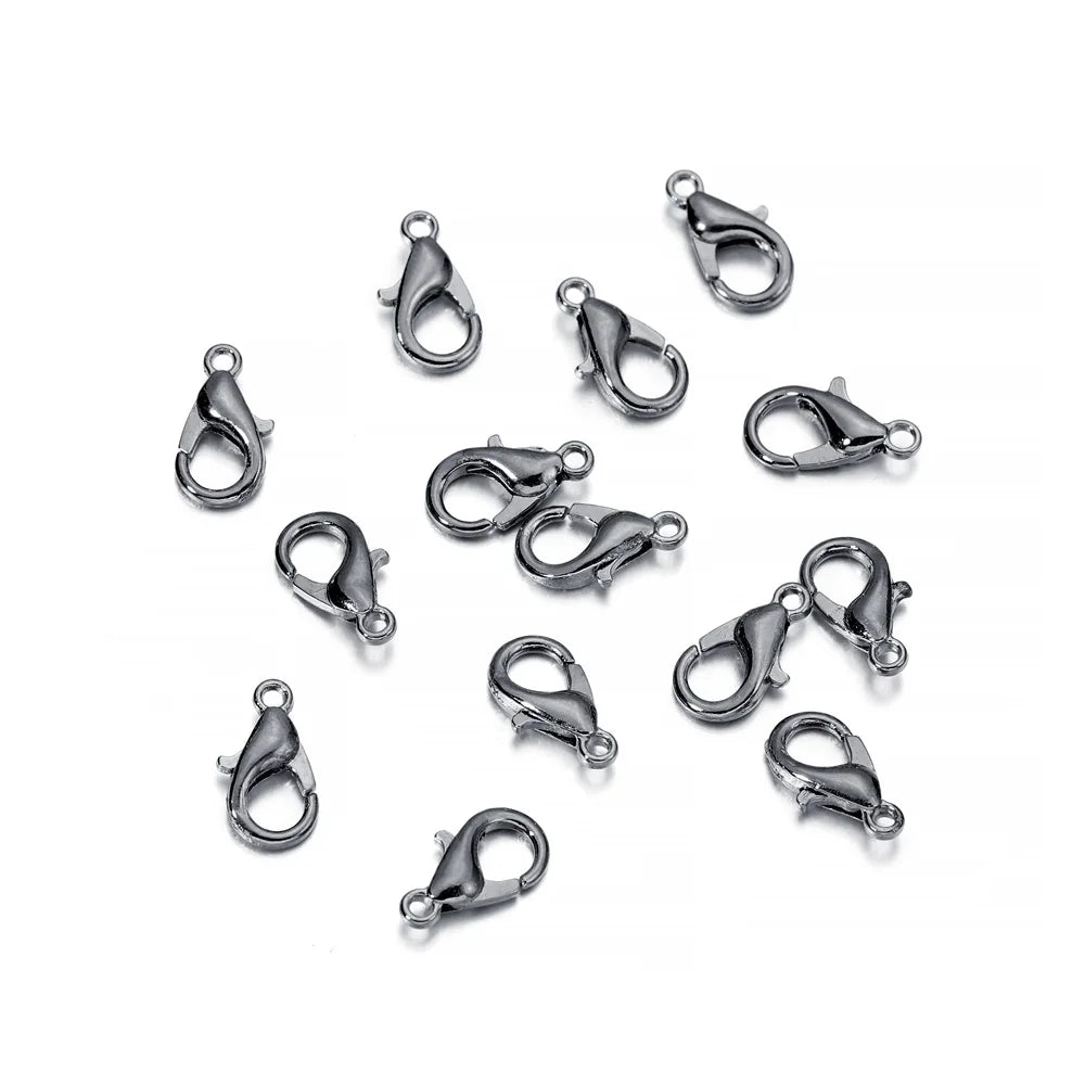 100pcs Lobster Clasps Jewelry Findings for DIY Making - Smarsty