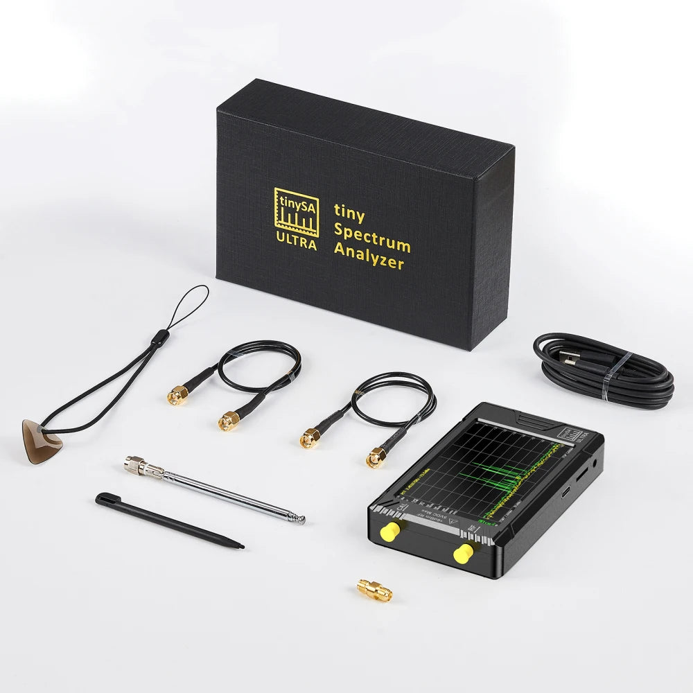 TinySA Ultra Spectrum Analyzer 4 Inch Display 100kHz to 5.3GHz - Smarsty
