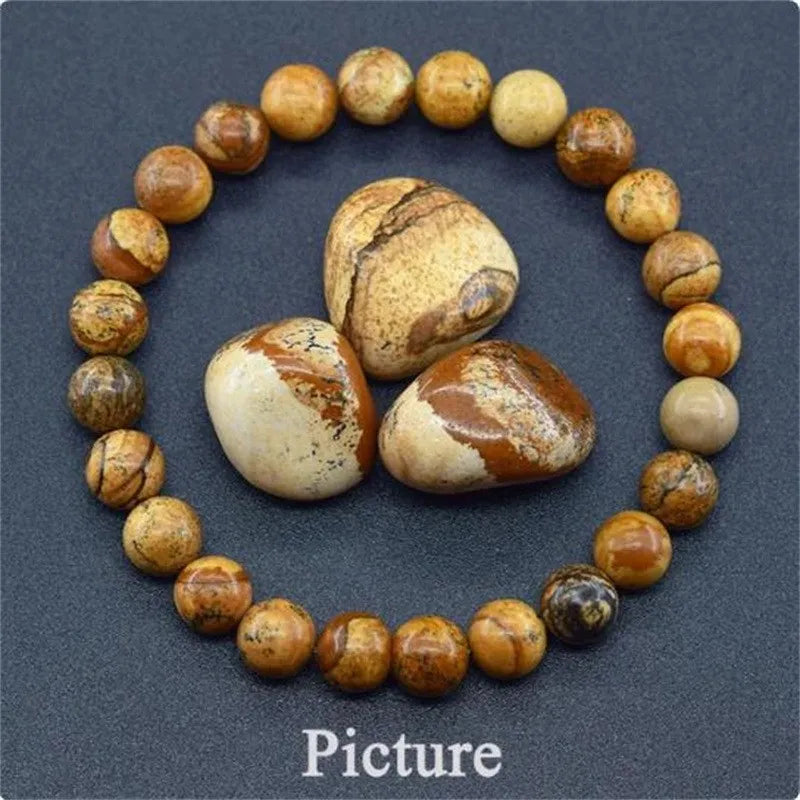 Natural Stone Beads Bracelet for Reiki Healing - Smarsty
