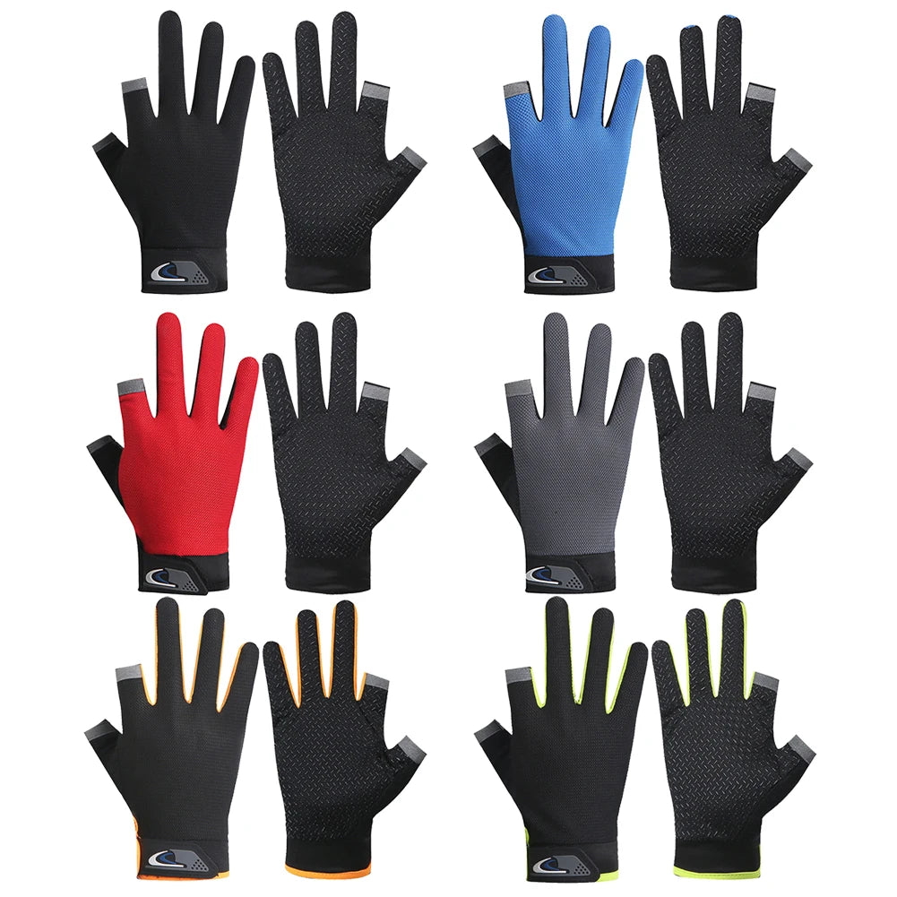 Touchscreen Fishing Gloves Men Women Anti Slip Breathable - Smarsty