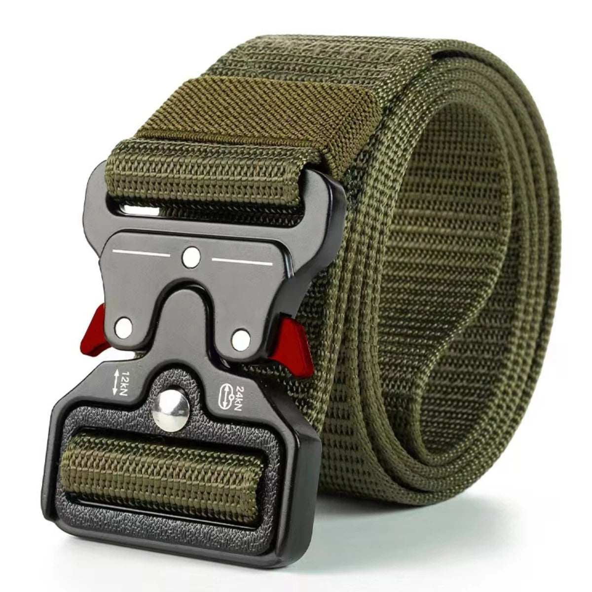 Tactical Canvas Belt Mens Military Outdoor Waistband - Smarsty