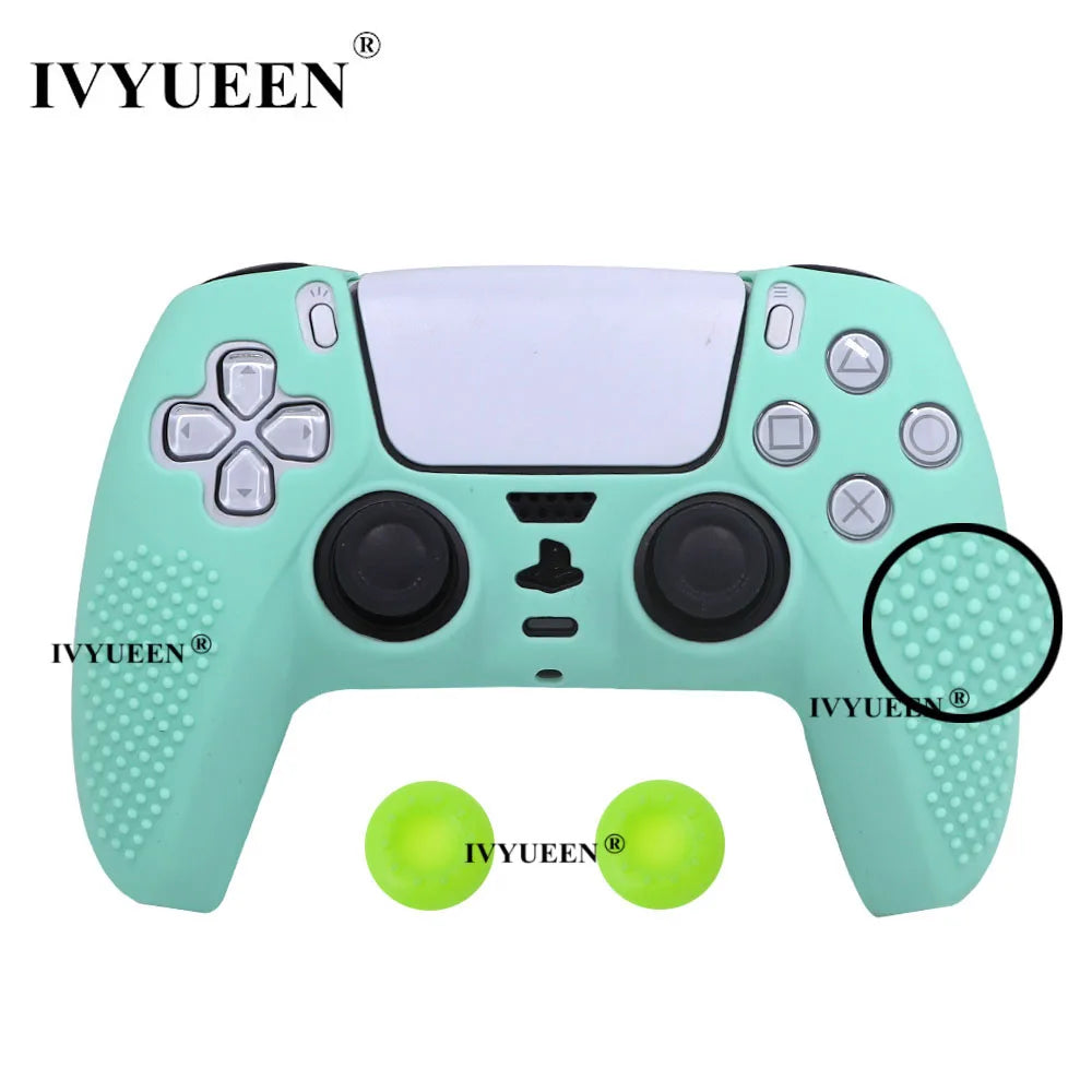 Ivyueen Anti-Slip Silicone Cover for PS5 Controller - Smarsty