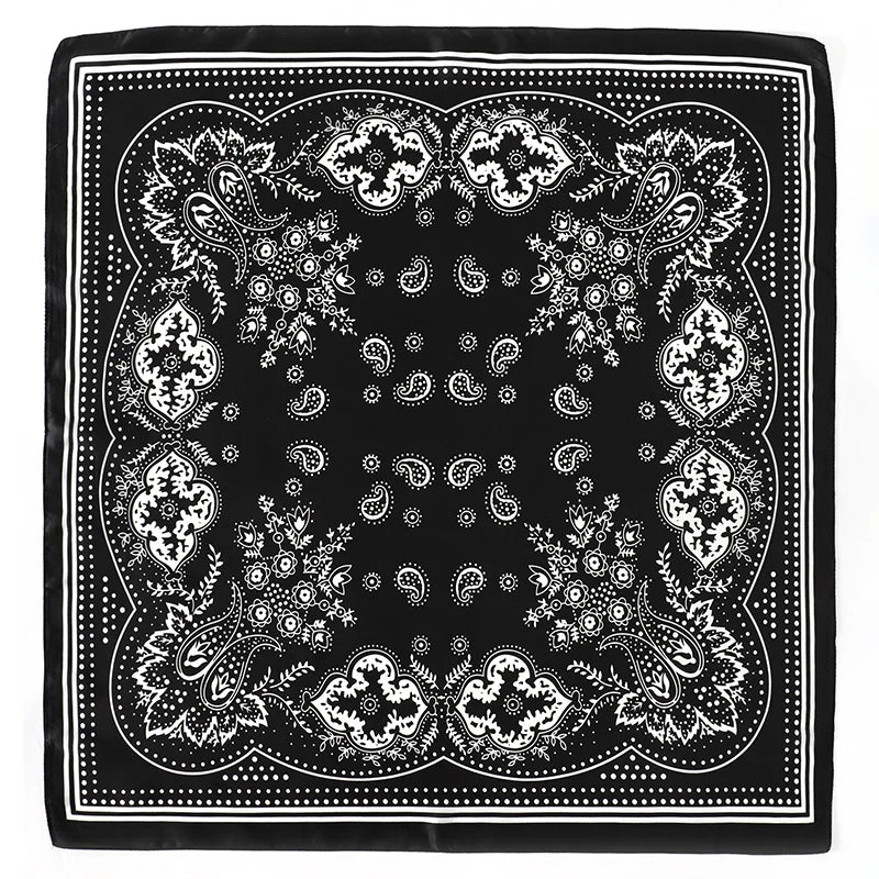 Elegant Silk Floral Hairbands and Neck Scarves - Smarsty