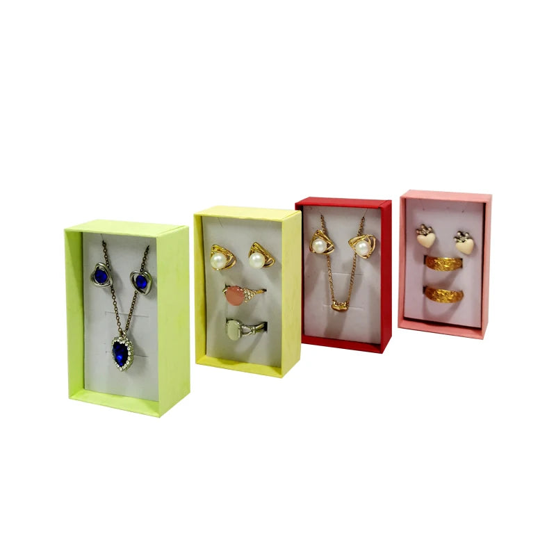 High Quality Paper Ring Necklace Set in Gift Box - Smarsty