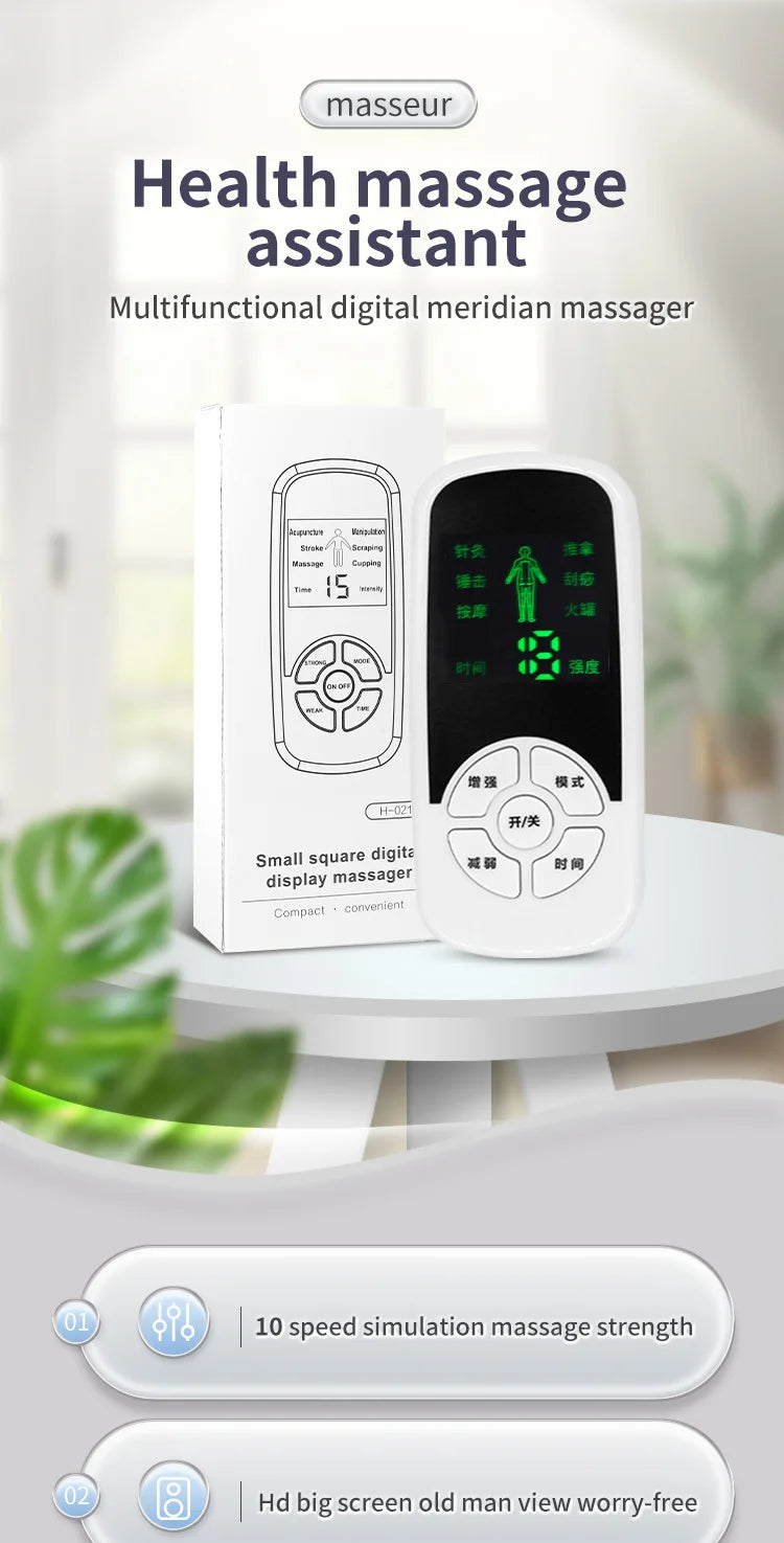 Multi-Functional TENS Unit for Pain Relief and Muscle Relaxation - Smarsty