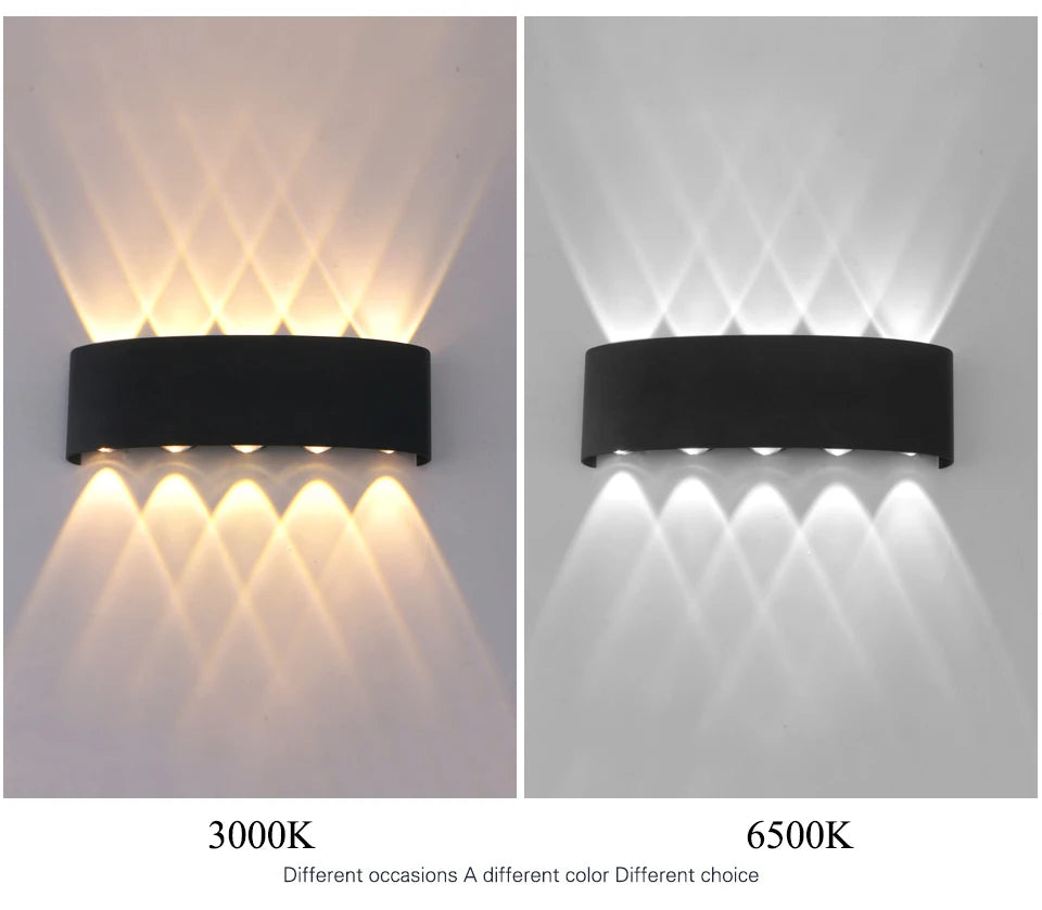 Waterproof LED Wall Lamp for Indoor and Outdoor Use - Smarsty