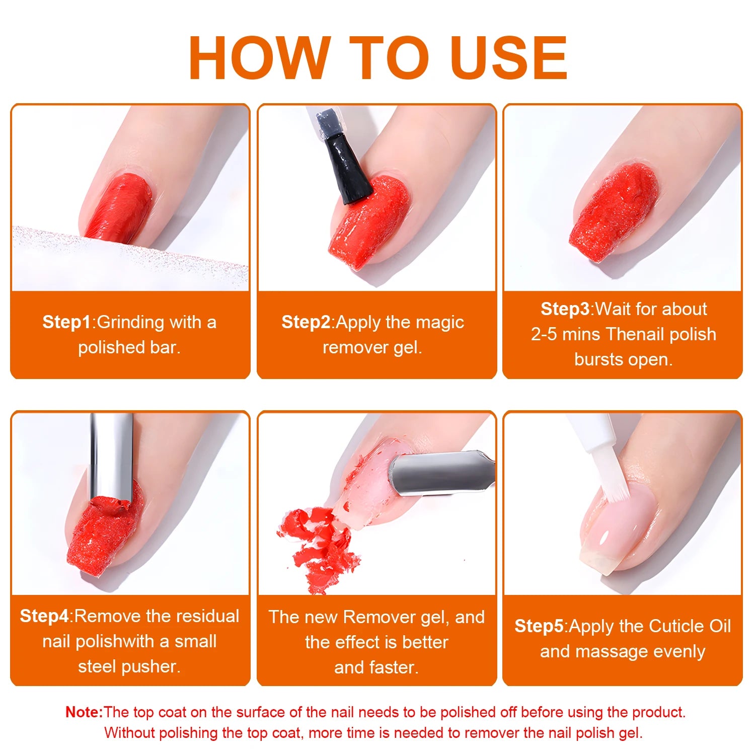 Quick Gel Nail Polish Remover for Easy Use - Smarsty