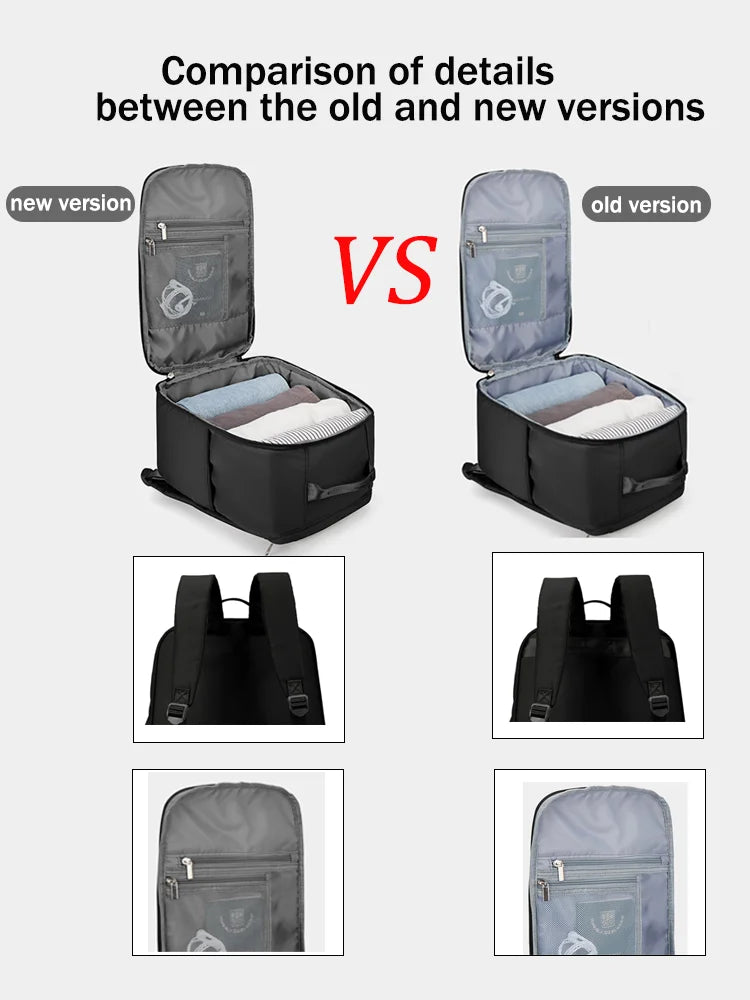 Ryanair Backpack 40x20x25 Cabin Bag, Hand Luggage Travel Backpack for Easyjet Cabin Bag 45x36x20, Laptop Backpack for Women/Men - Smarsty