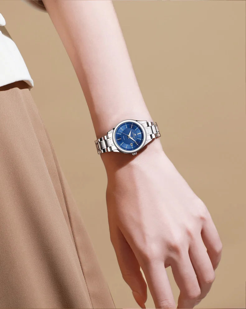 Elegant Waterproof Women's Watch with Luminous Display - Smarsty
