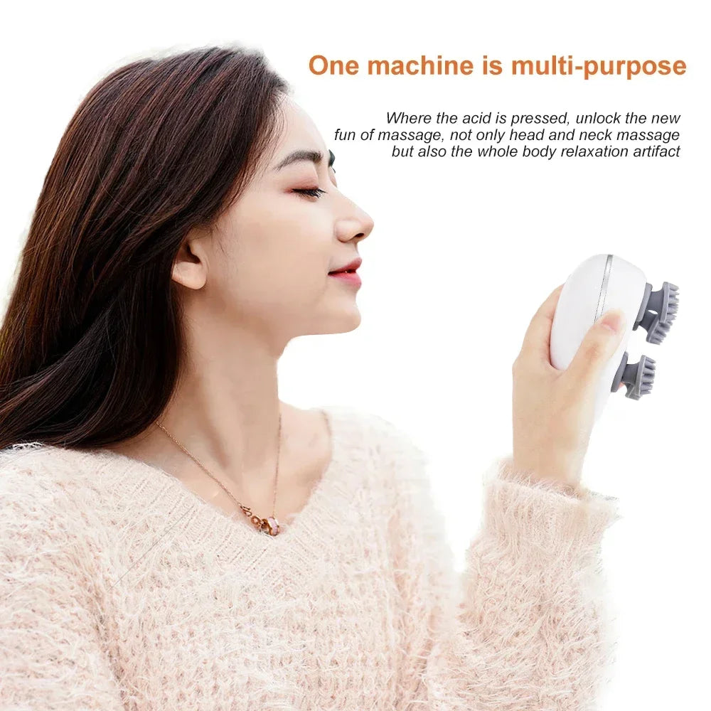 Infrared Scalp Massager for Hair Growth and Relaxation - Smarsty