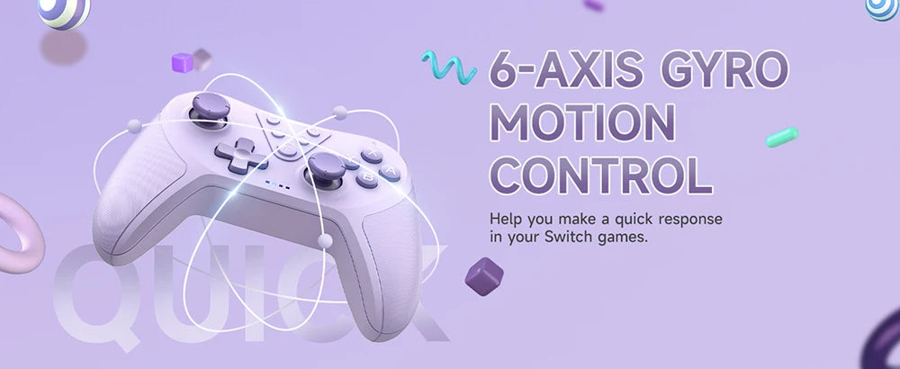EasySMX T37 Wireless Gamepad with Gyro Motion Control - Smarsty