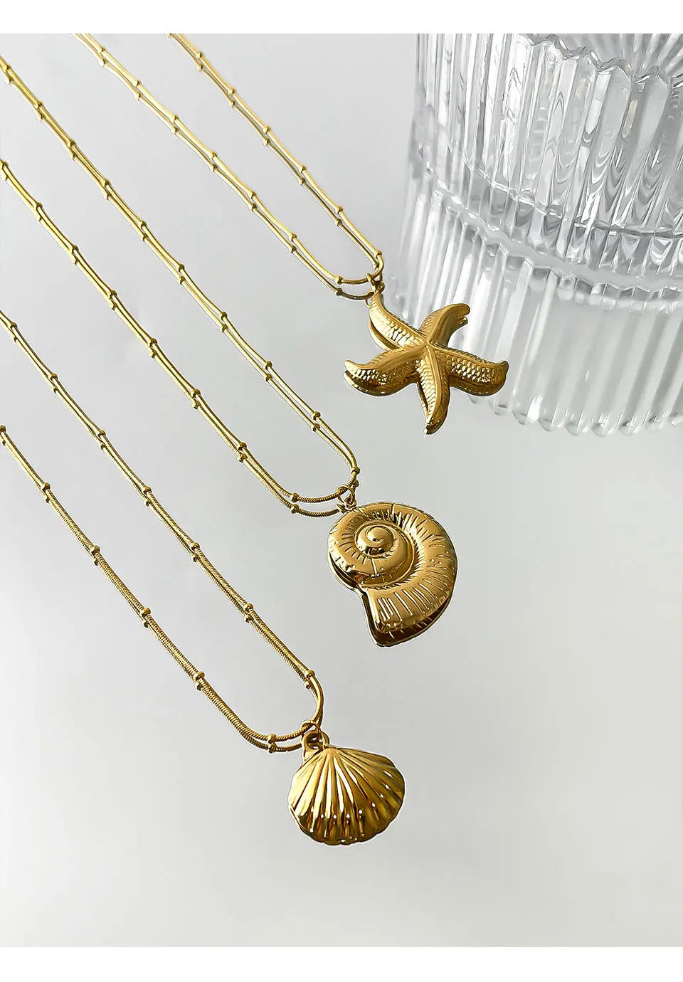 Minimalist Starfish Pendant Necklace for Beach Parties - Smarsty